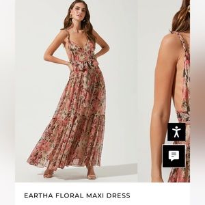 ASTR the label Eartha Floral maxi dress